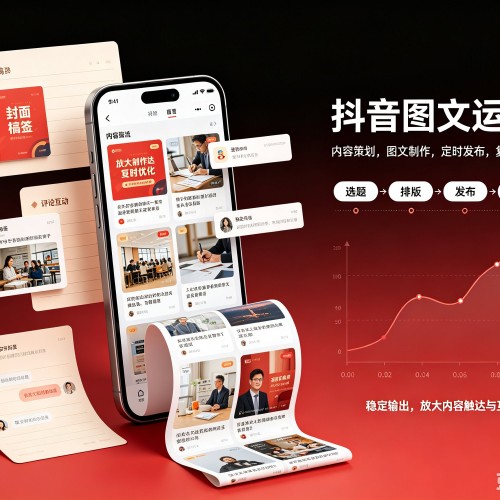 银海抖音图文代运营服务